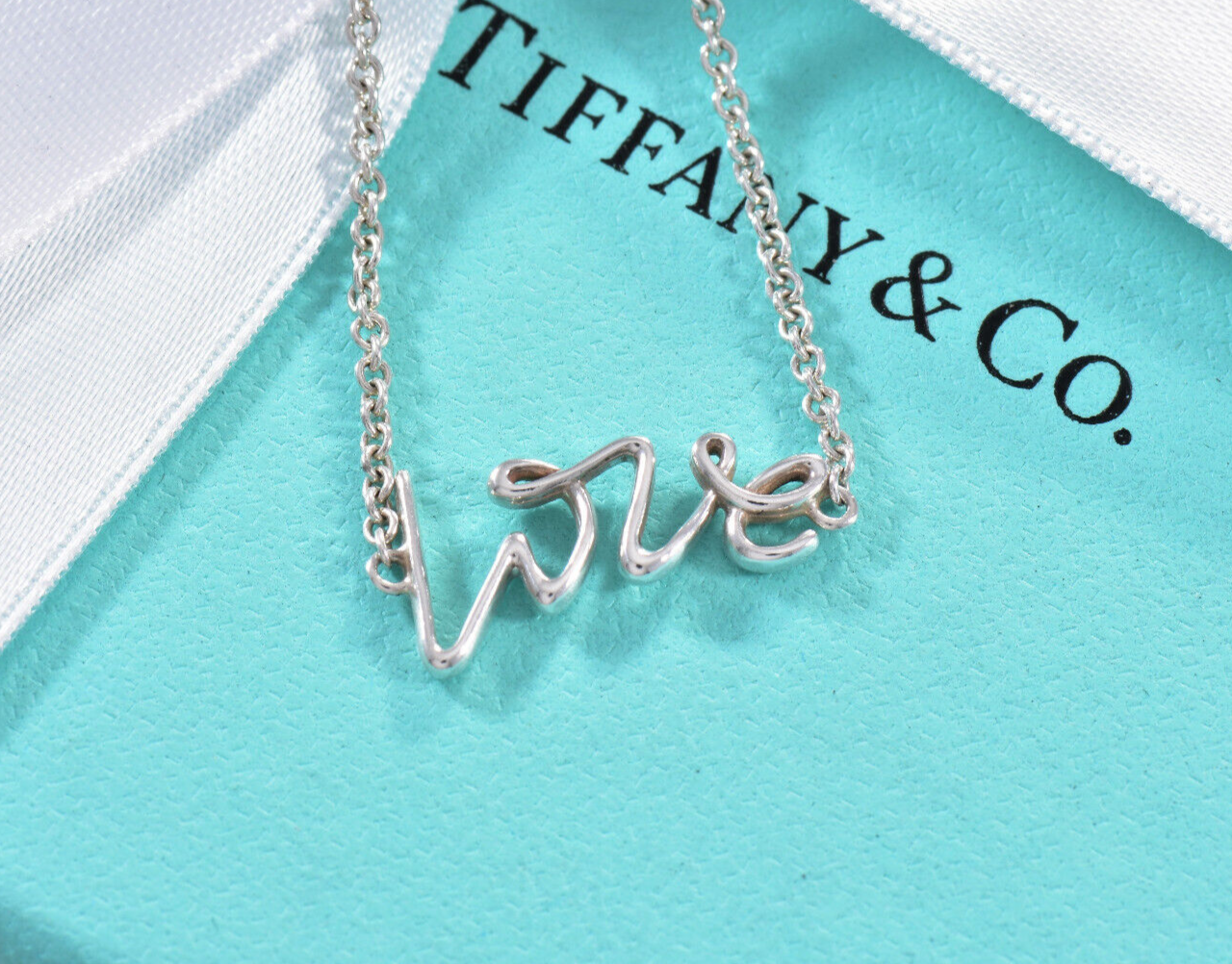 Tiffany on sale love charm