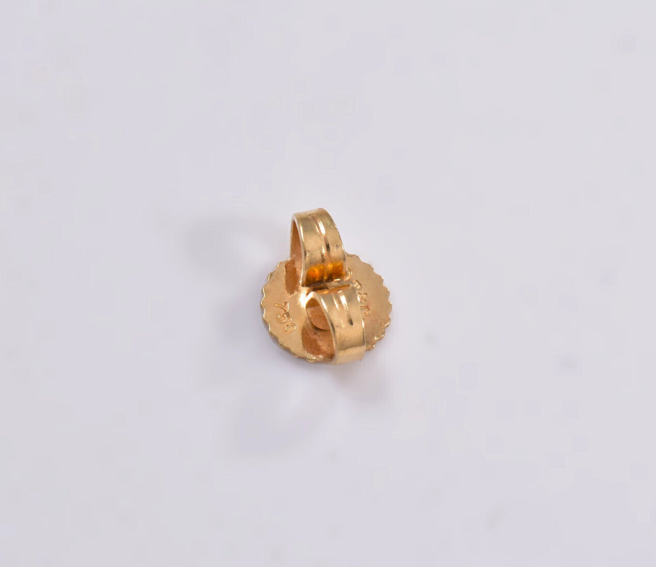 Tiffany & Co 18K Yellow Gold Single 1 Replacement Earring Back Earnut Pie Crust