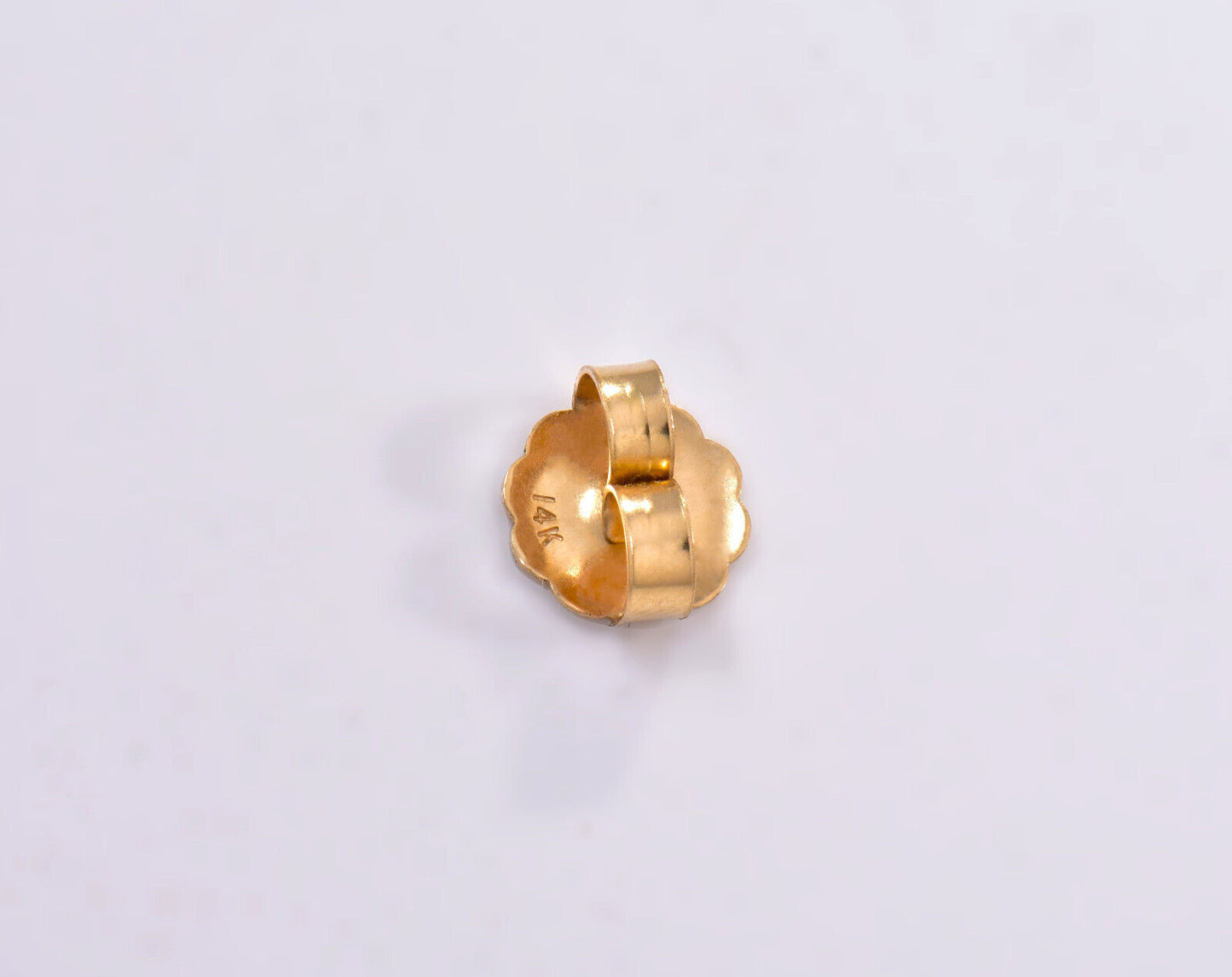 XL 10mm 14K Solid Gold SINGLE (1) Earring Back Extra Large Replacement Fastener