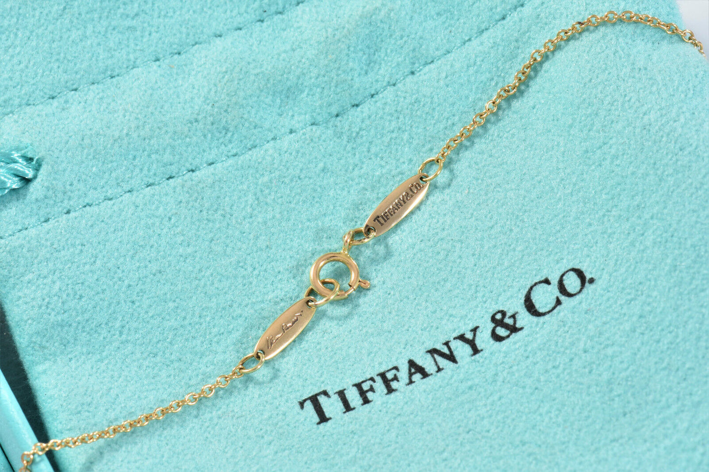 Tiffany & Co Elsa Peretti 18K Yellow Gold Large Starfish Pendant 16" Necklace