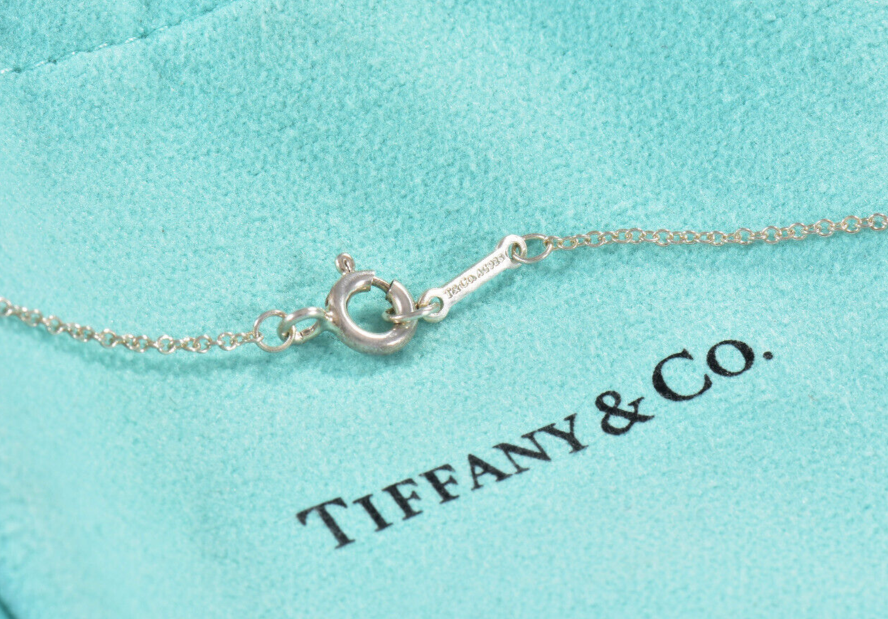 Tiffany & Co Silver Paloma Picasso Loving Heart Arrow 6" Small Chain Bracelet